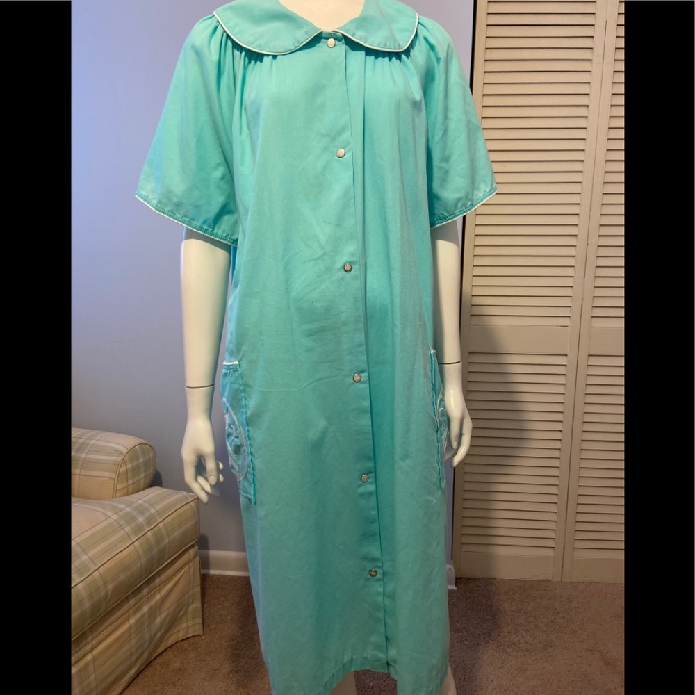 Vtg Coffee House Lounger/House Dress